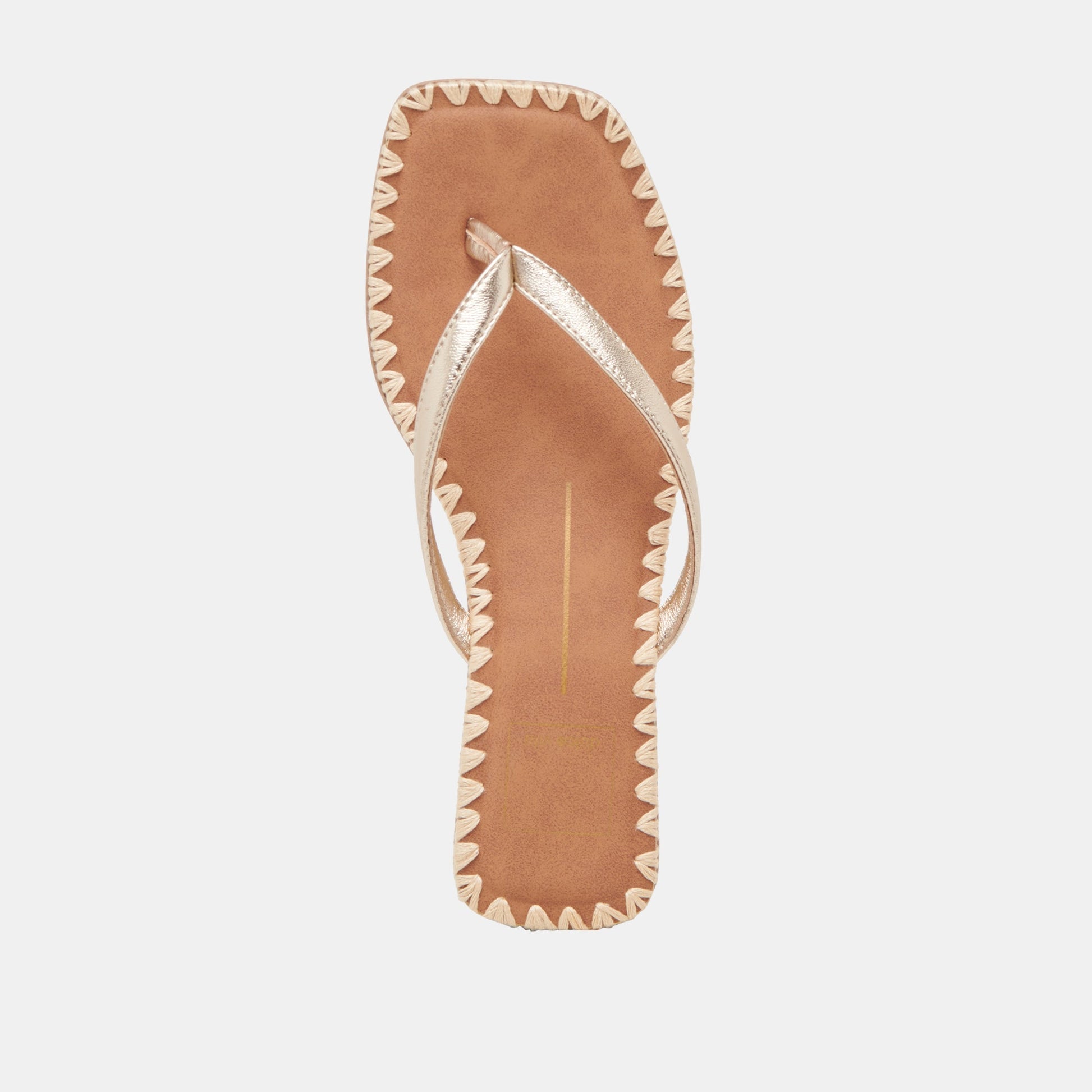 Dolce Vita BARTY SANDALS GOLD METALLIC LEATHER