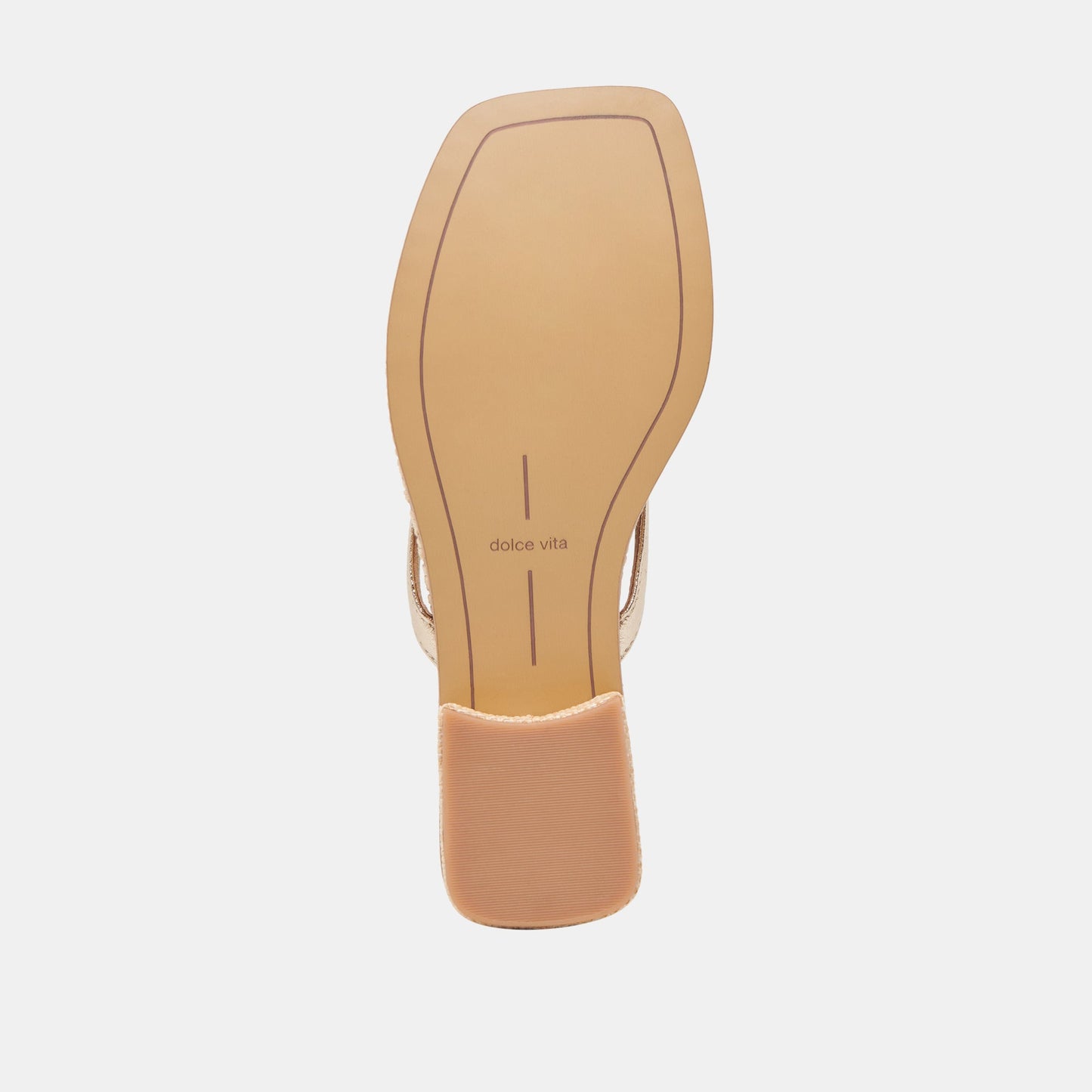 Dolce Vita BARTY SANDALS GOLD METALLIC LEATHER