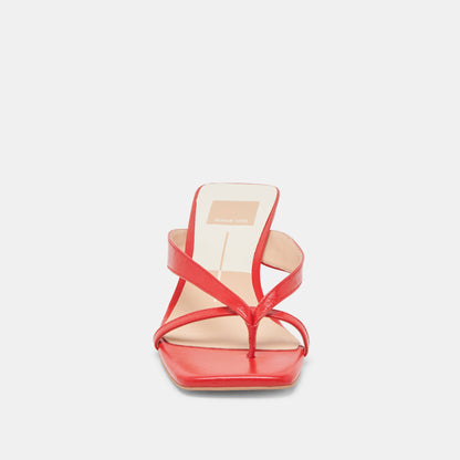 Dolce Vita BREVEL WIDE HEELS CHILI LEATHER