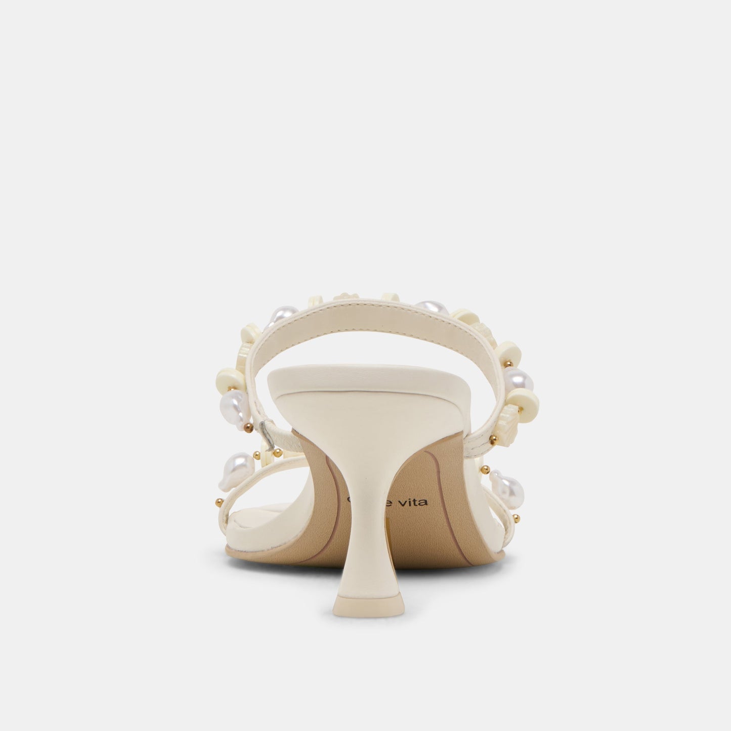 Dolce Vita GRASON HEELS WHITE LEATHER
