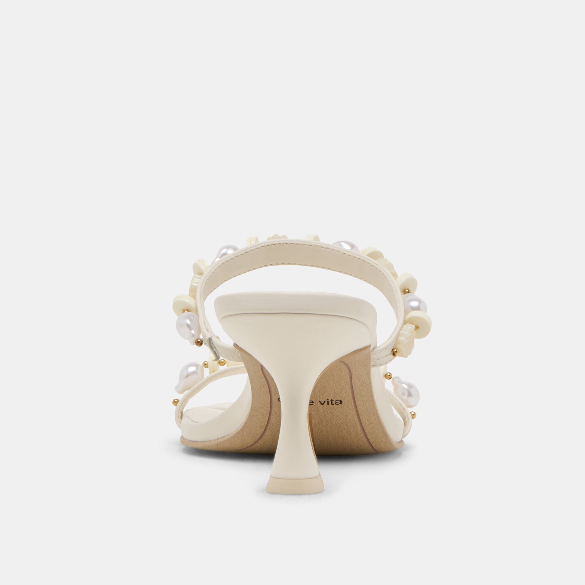 Dolce Vita GRASON HEELS WHITE LEATHER