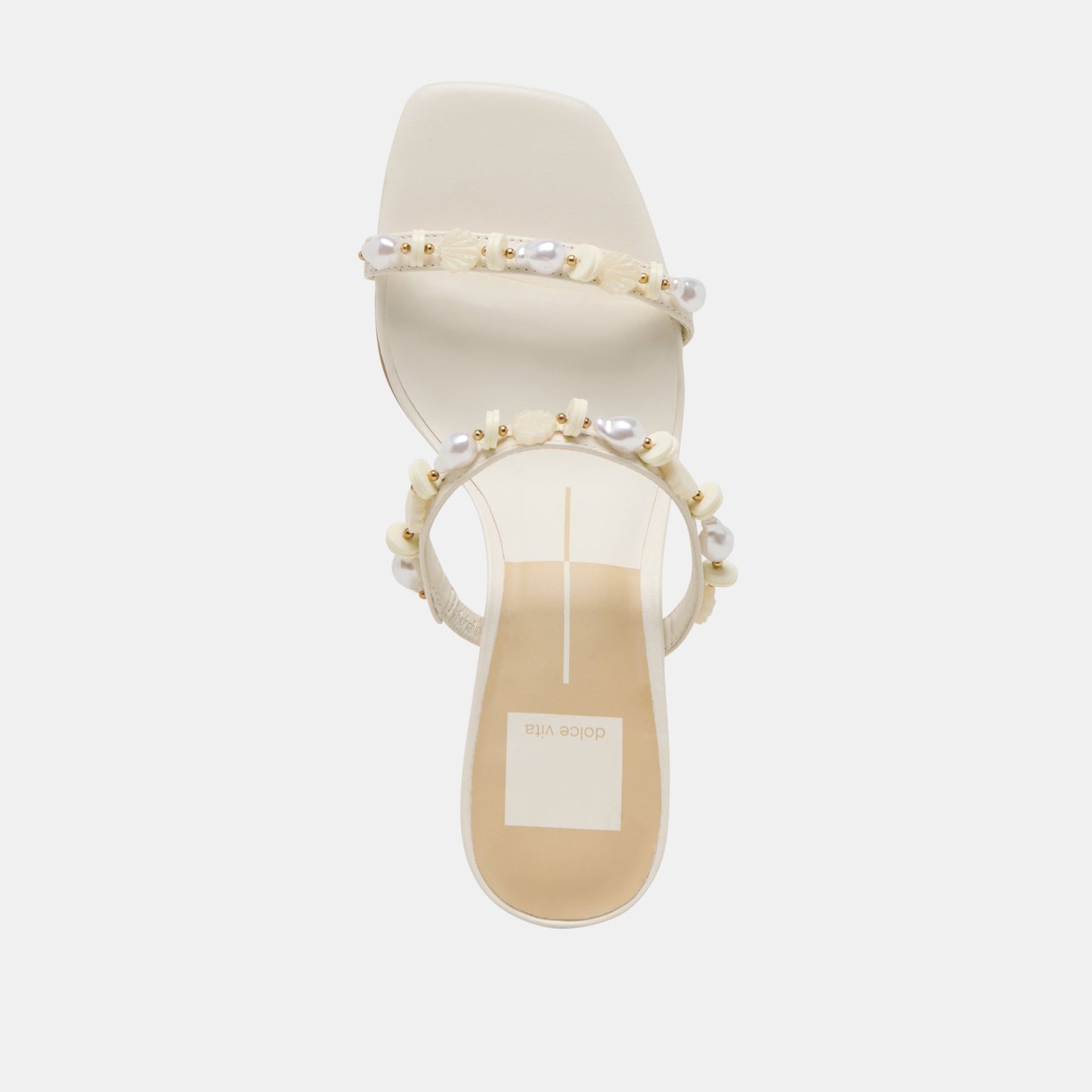 Dolce Vita GRASON HEELS WHITE LEATHER