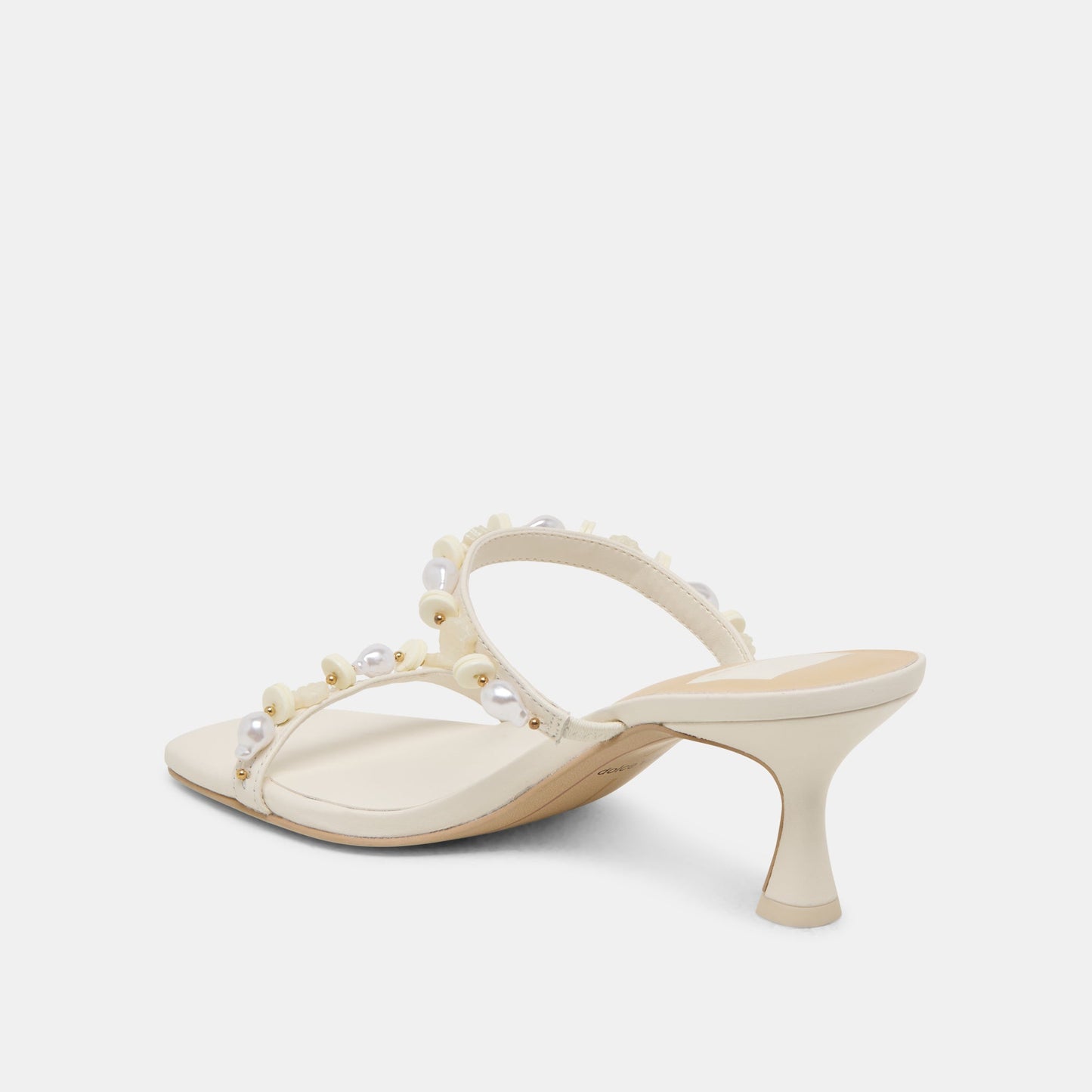 Dolce Vita GRASON HEELS WHITE LEATHER