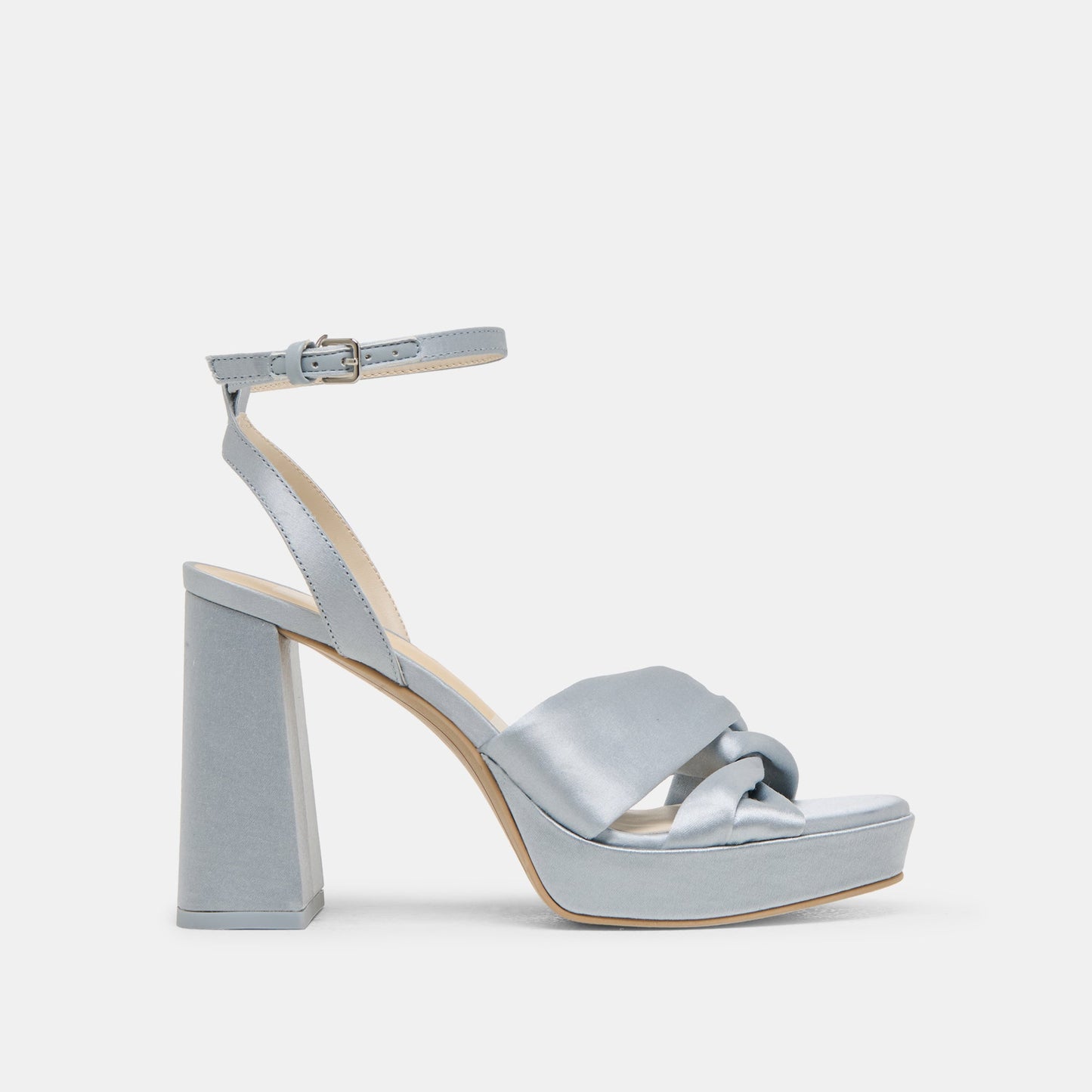 Dolce Vita PARLO HEELS LIGHT BLUE SATIN