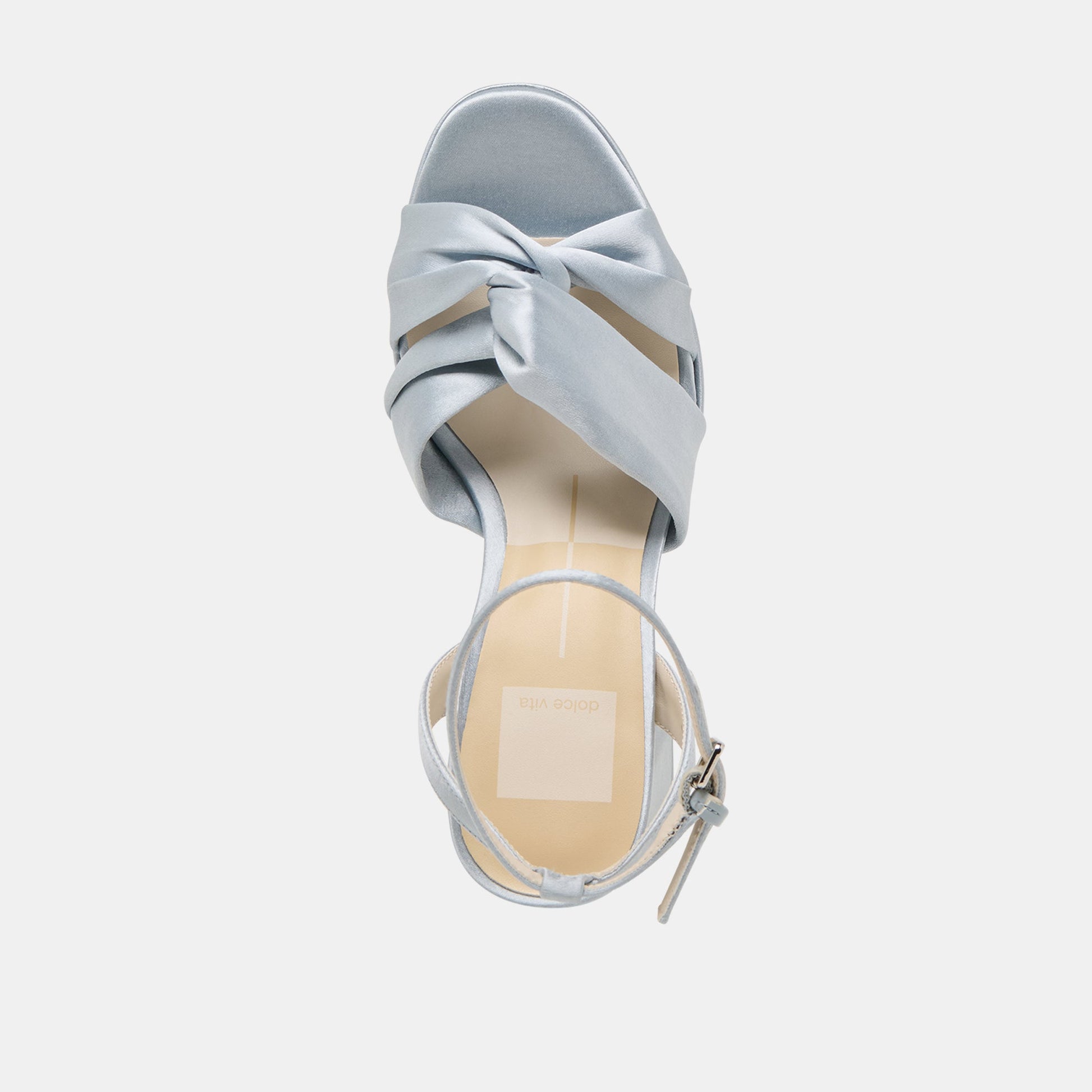 Dolce Vita PARLO HEELS LIGHT BLUE SATIN