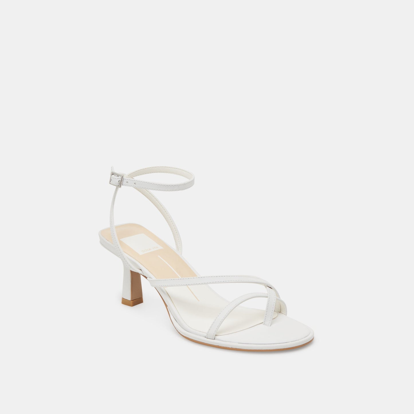Dolce Vita MORAH WIDE HEELS TRUE WHITE LEATHER