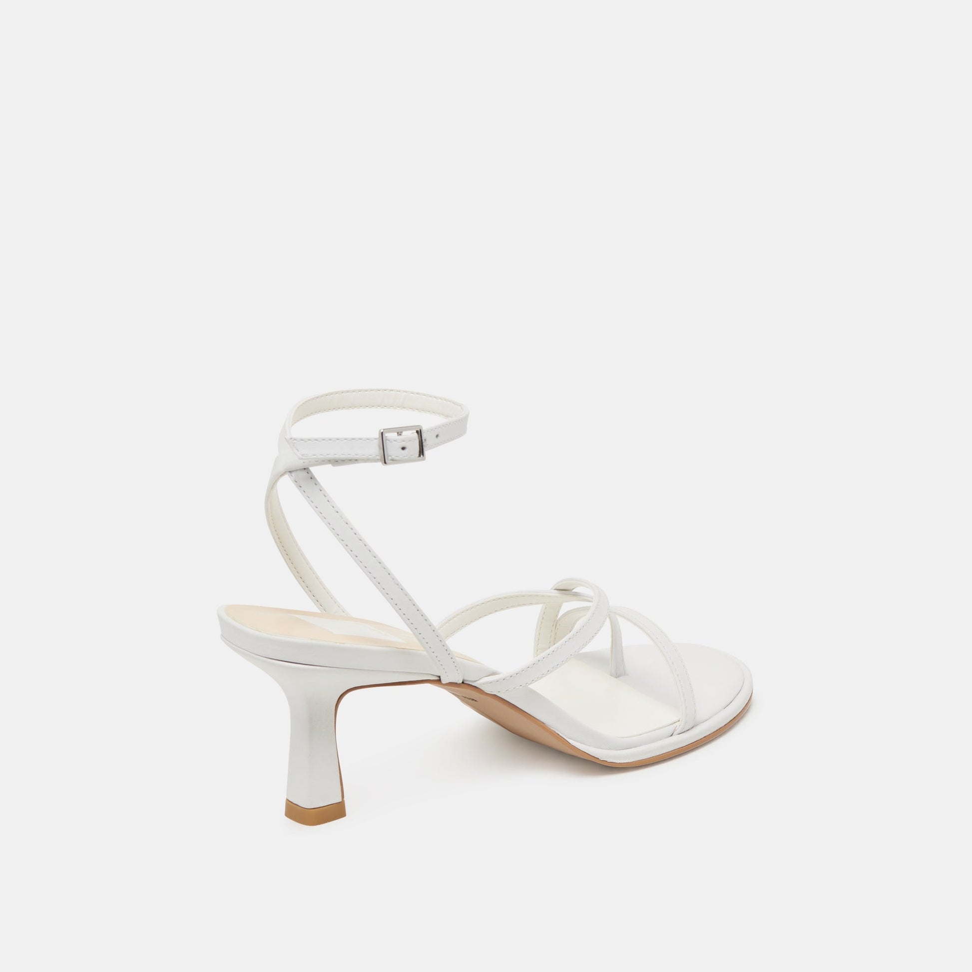 Dolce Vita MORAH WIDE HEELS TRUE WHITE LEATHER