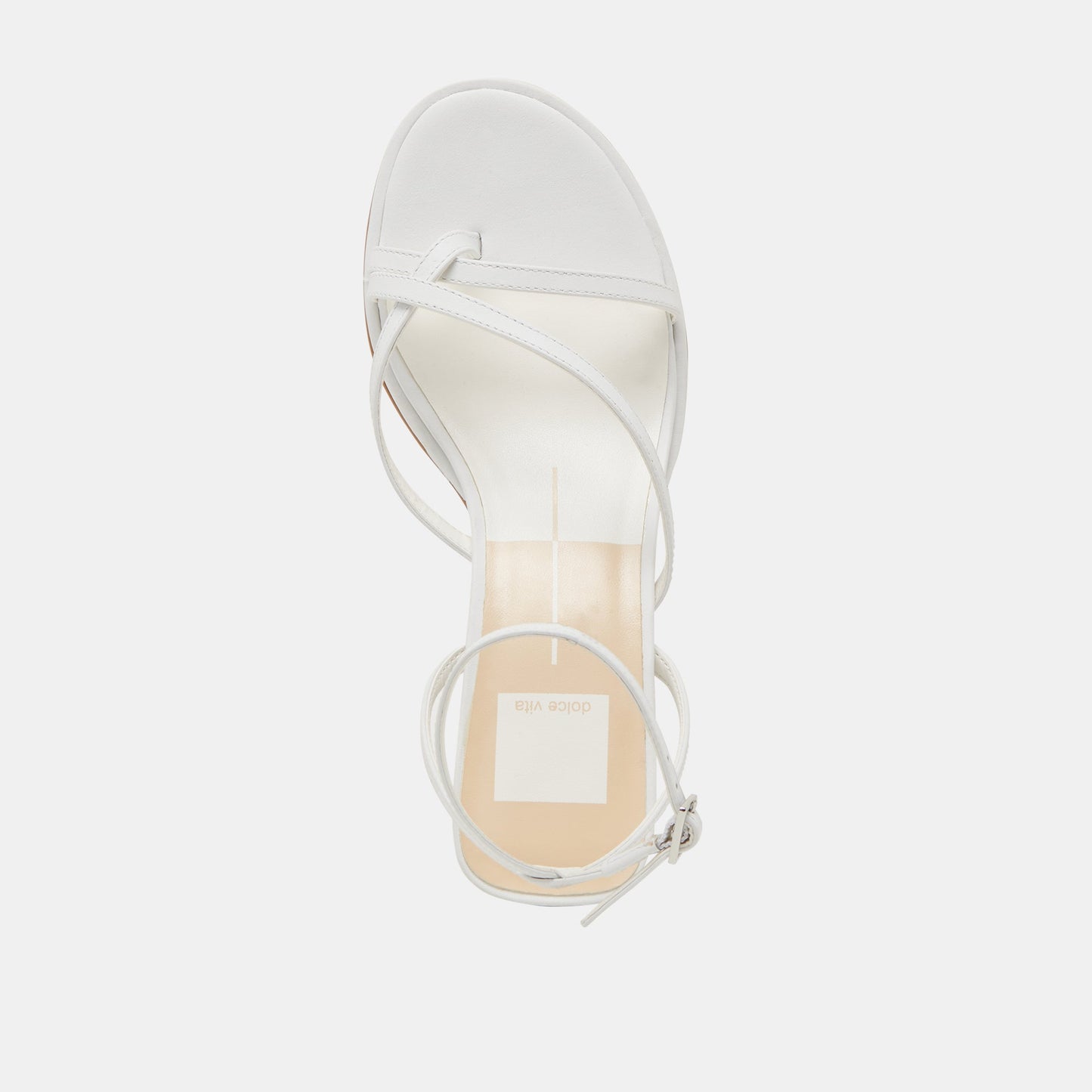 Dolce Vita MORAH WIDE HEELS TRUE WHITE LEATHER