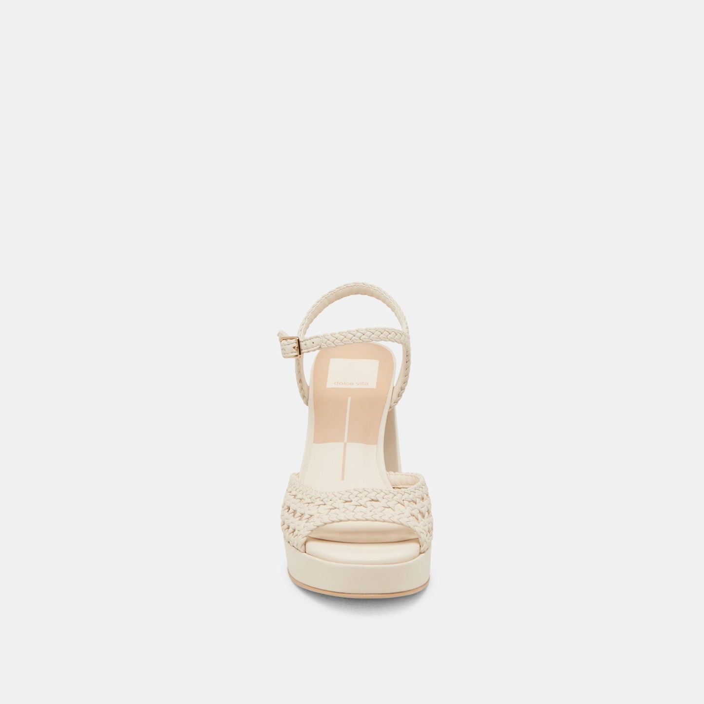 Dolce Vita PEYTEN WIDE HEELS CREME WOVEN STELLA