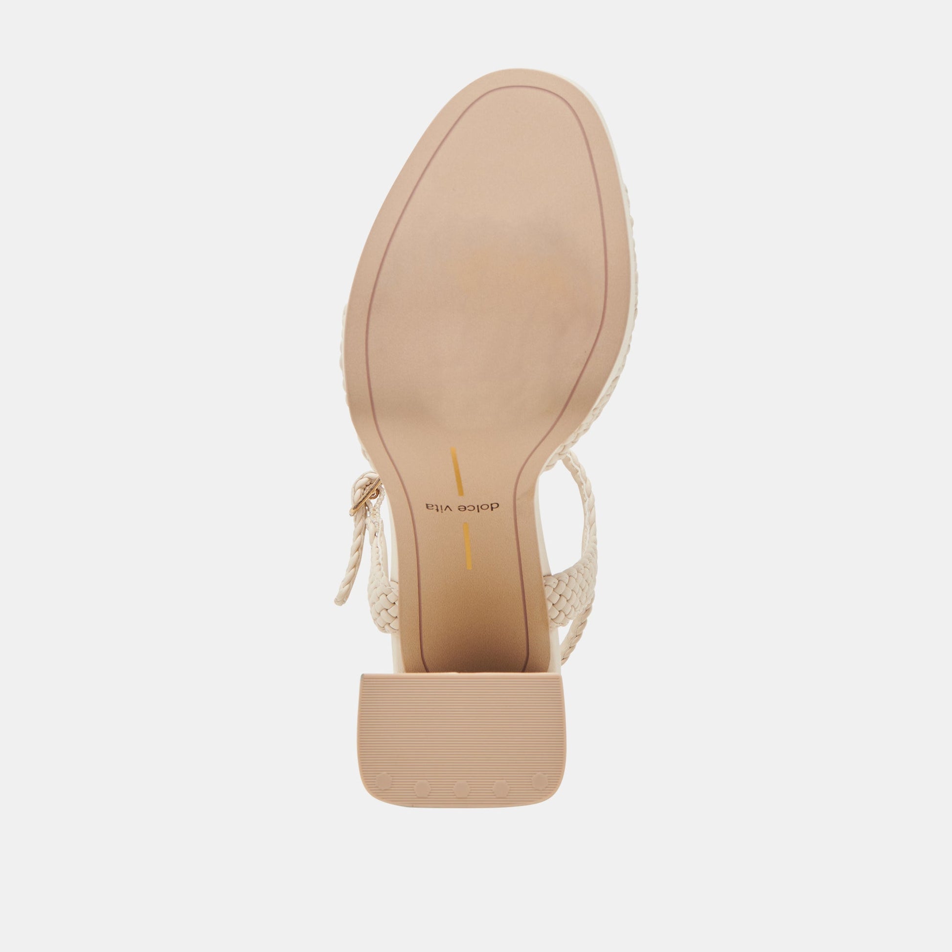 Dolce Vita PEYTEN WIDE HEELS CREME WOVEN STELLA