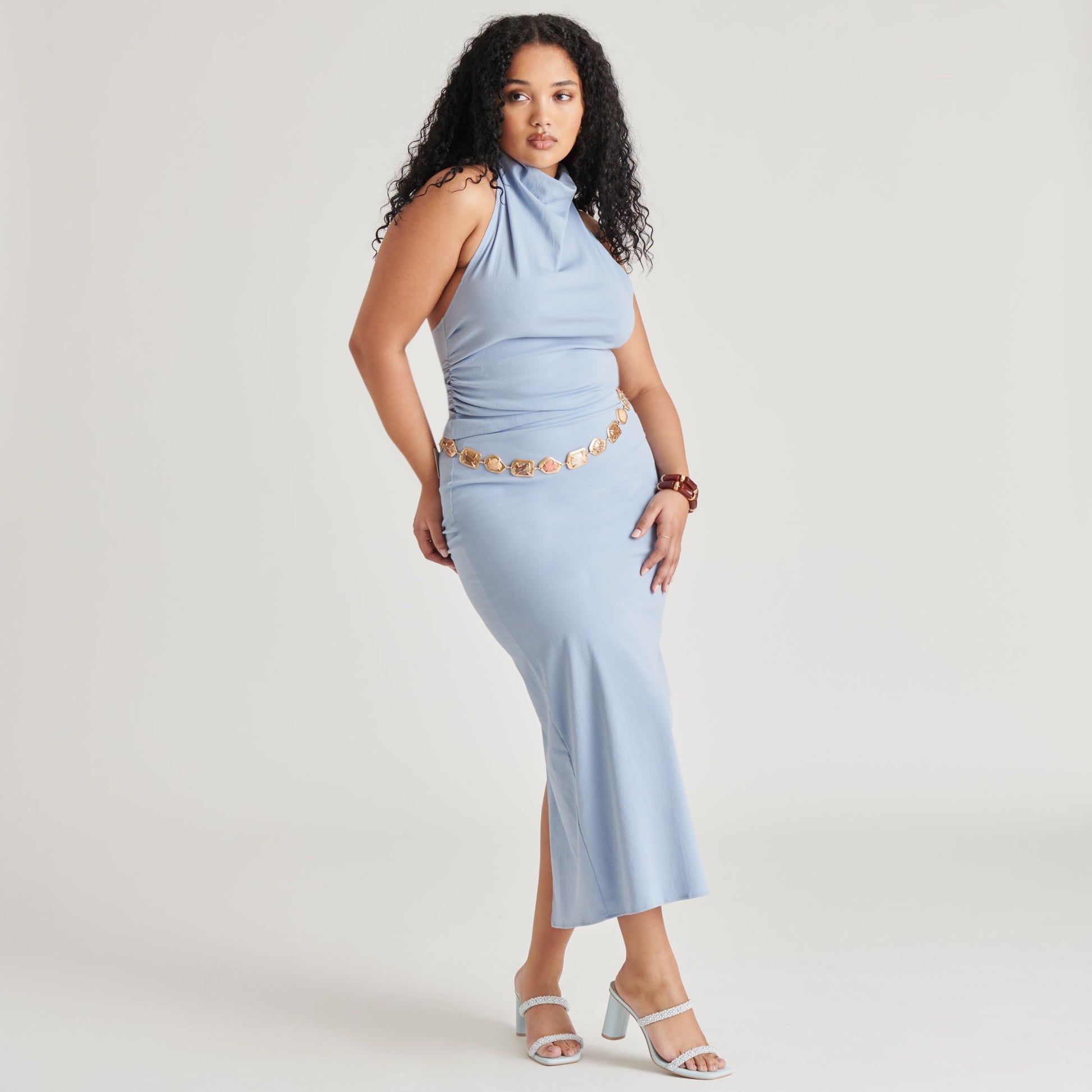 Dolce Vita NOLAH PEARL HEELS ICE BLUE STELLA