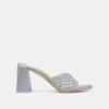 LIGHT BLUE WOVEN SATIN