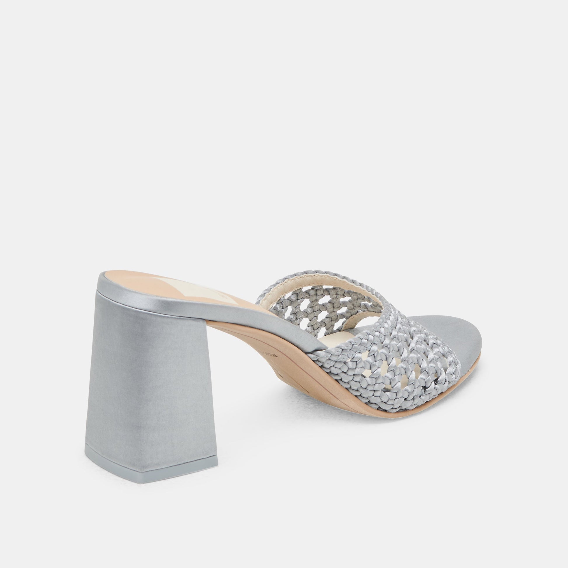 Dolce Vita MARGOE HEELS LIGHT BLUE WOVEN SATIN