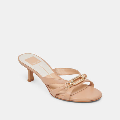 Dolce Vita LERAH HEELS CAFE EMBOSSED LEATHER