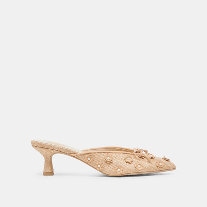 Dolce Vita CAMILO HEELS LT NATURAL RAFFIA