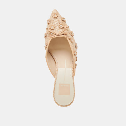 Dolce Vita CAMILO HEELS LT NATURAL RAFFIA