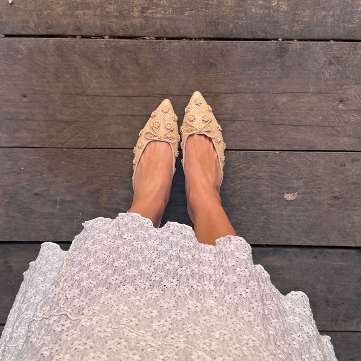 Dolce Vita CAMILO HEELS LT NATURAL RAFFIA
