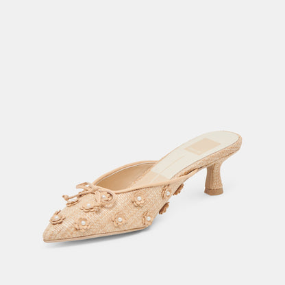Dolce Vita CAMILO HEELS LT NATURAL RAFFIA