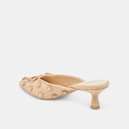 Dolce Vita CAMILO HEELS LT NATURAL RAFFIA