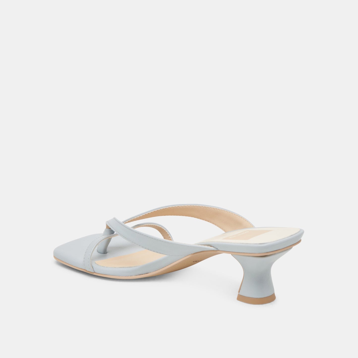 Dolce Vita BREVEL WIDE HEELS LIGHT BLUE LEATHER
