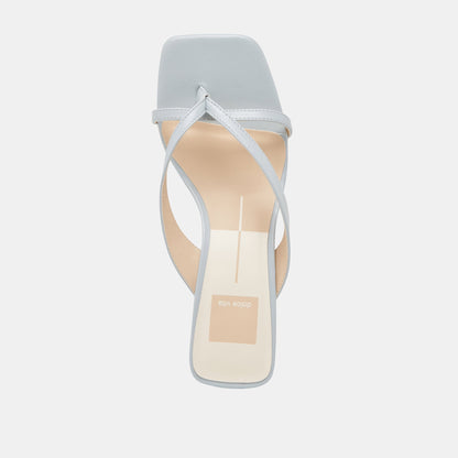 Dolce Vita BREVEL WIDE HEELS LIGHT BLUE LEATHER