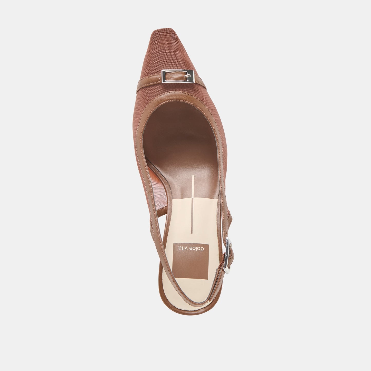 Dolce Vita Lorine Espresso Mesh Heels