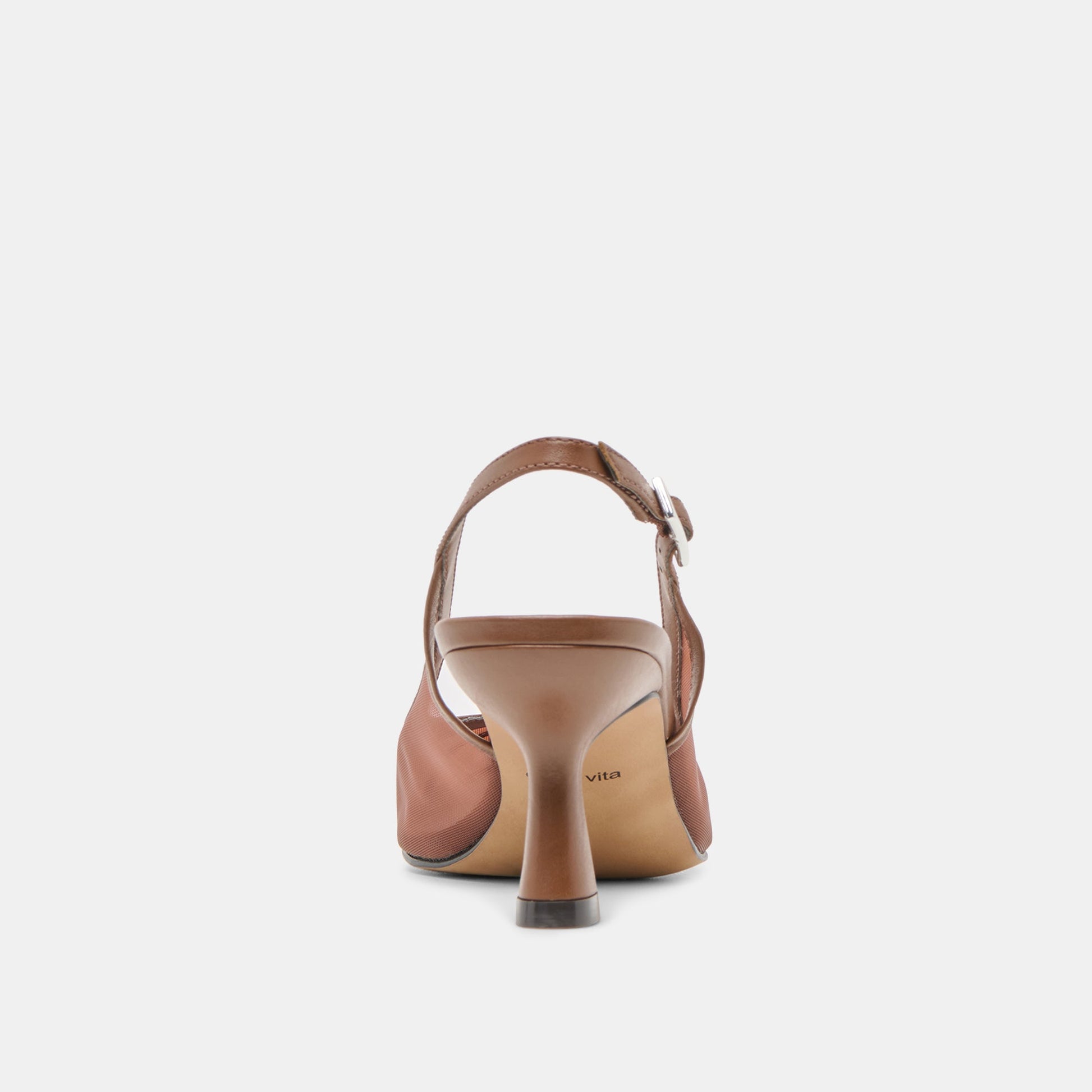 Dolce Vita Lorine Espresso Mesh Heels