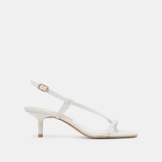 Dolce Vita LAURY HEELS TRUE WHITE LEATHER