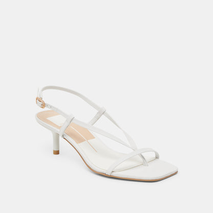 Dolce Vita LAURY HEELS TRUE WHITE LEATHER