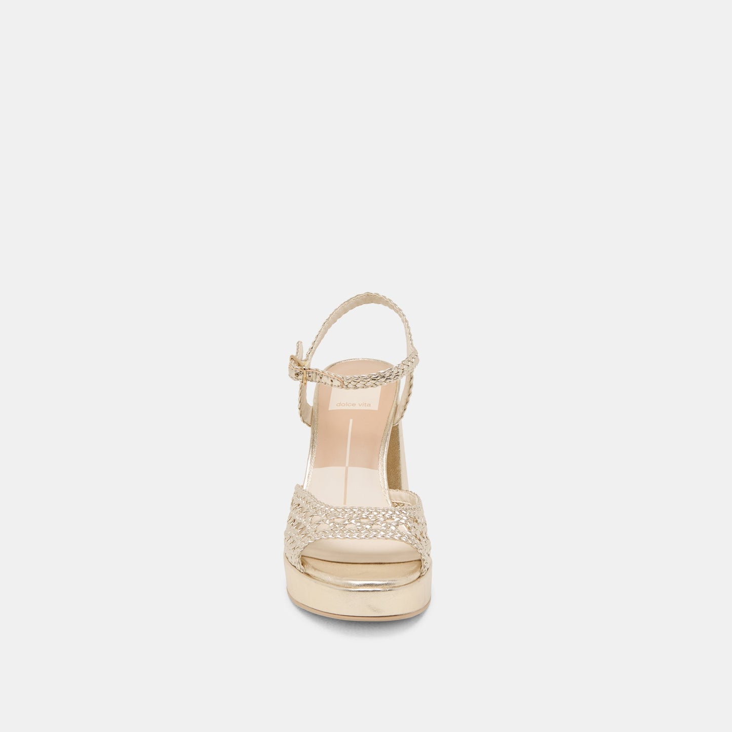 Dolce Vita PEYTEN HEELS LIGHT GOLD WOVEN STELLA