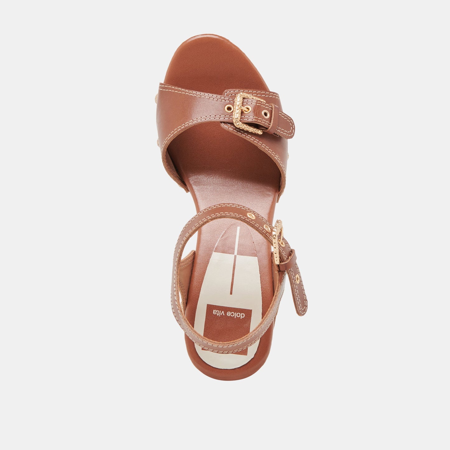 Dolce Vita YANDY HEELS COGNAC LEATHER