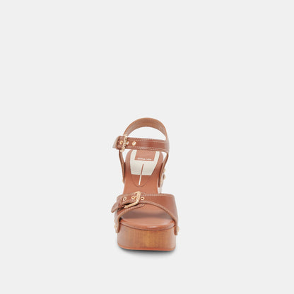 Dolce Vita YANDY HEELS COGNAC LEATHER