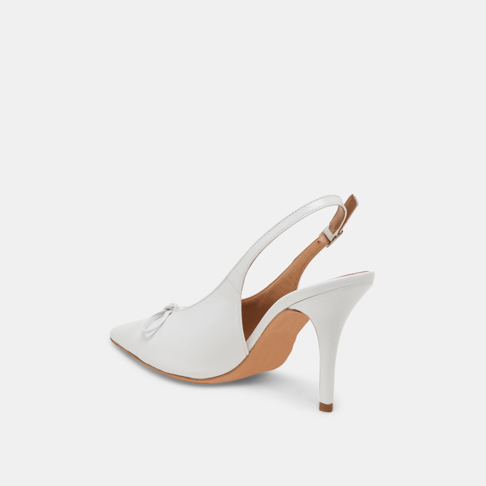 Dolce Vita GEENA HEELS WHITE LEATHER