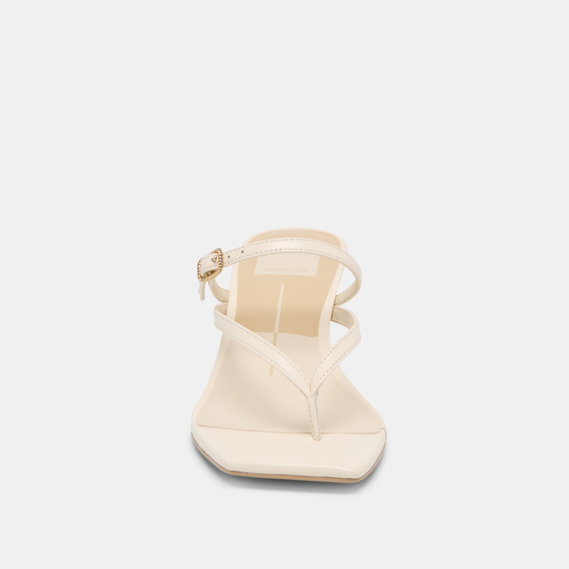 Dolce Vita Biaga Off White Leather Heels