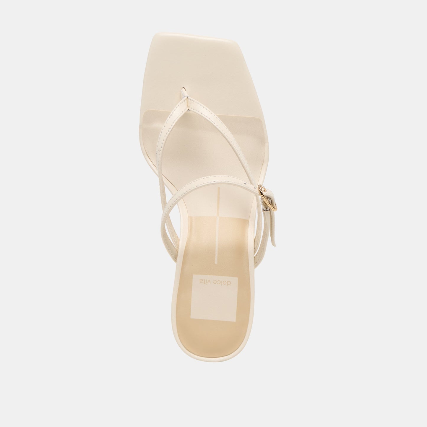 Dolce Vita Biaga Off White Leather Heels