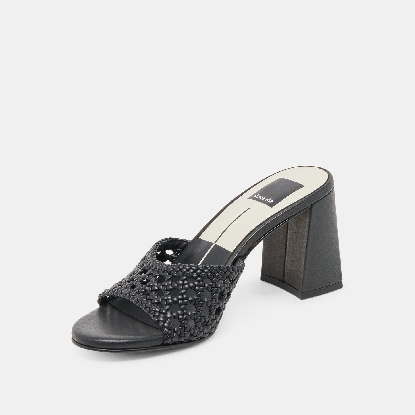 Dolce Vita MARGOE HEELS BLACK WOVEN STELLA