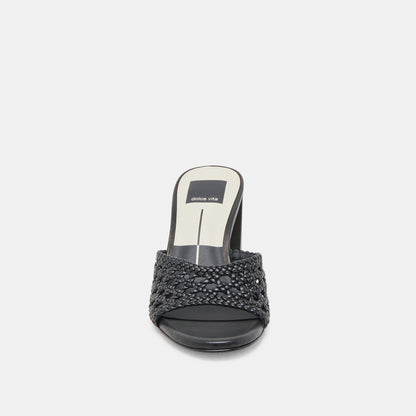 Dolce Vita MARGOE HEELS BLACK WOVEN STELLA