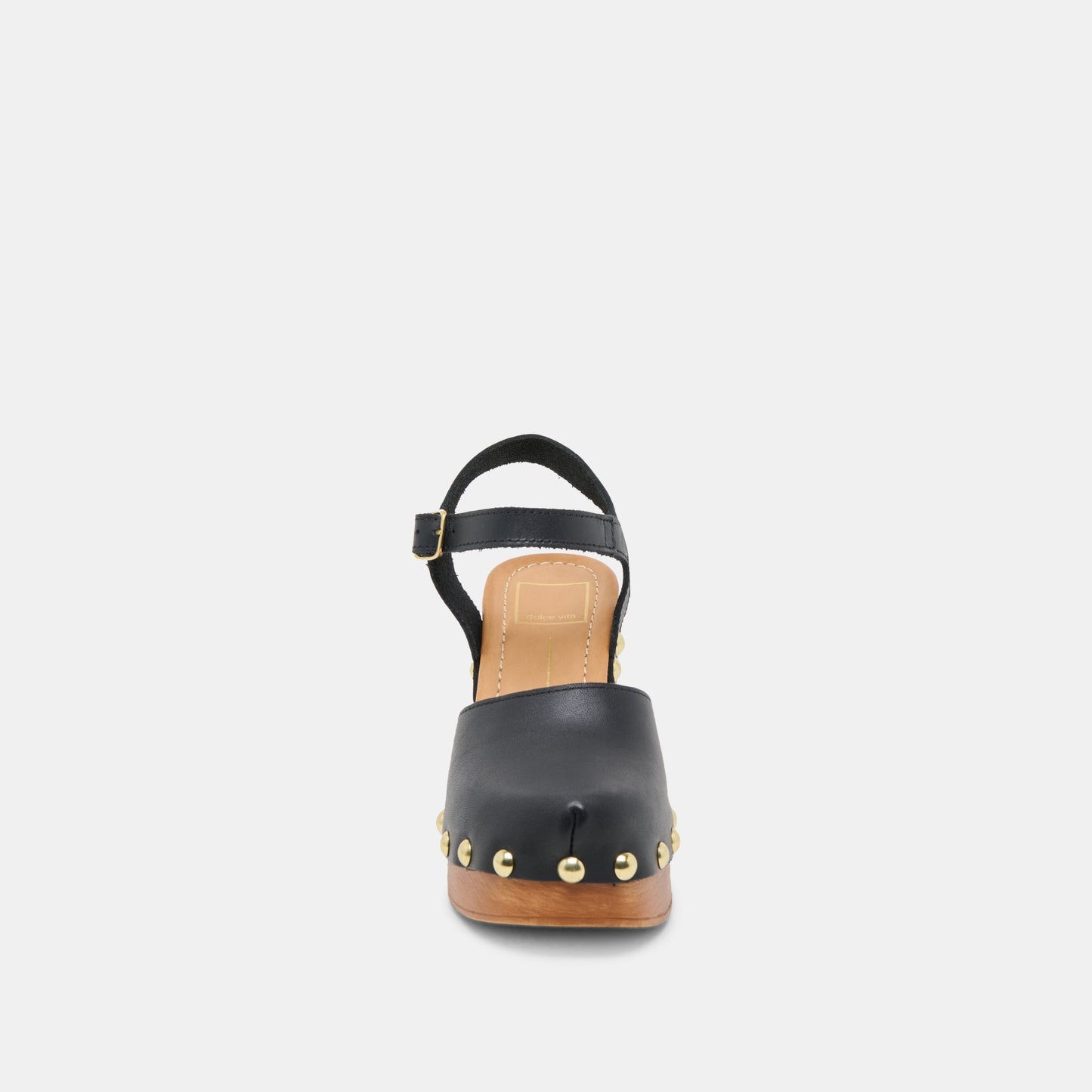 Dolce Vita CLOVER HEELS BLACK LEATHER