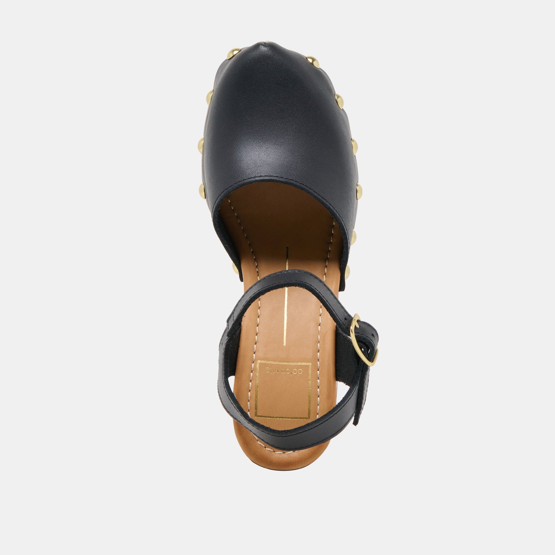 Dolce Vita CLOVER HEELS BLACK LEATHER