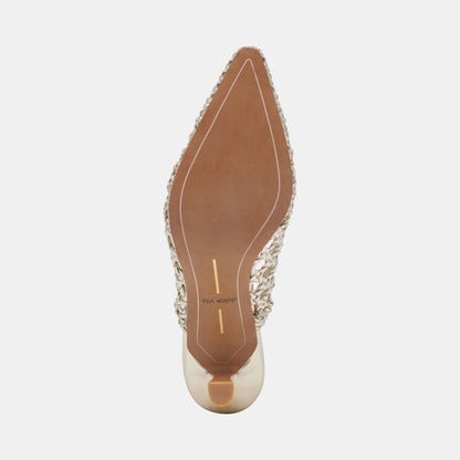 Dolce Vita OLYMPA HEELS LIGHT GOLD METALLIC STELLA