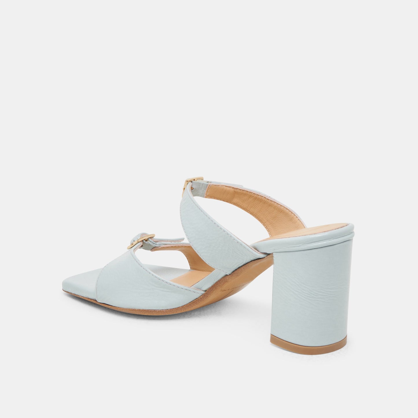 Dolce Vita SHANE HEELS ICE BLUE CRINKLE PATENT