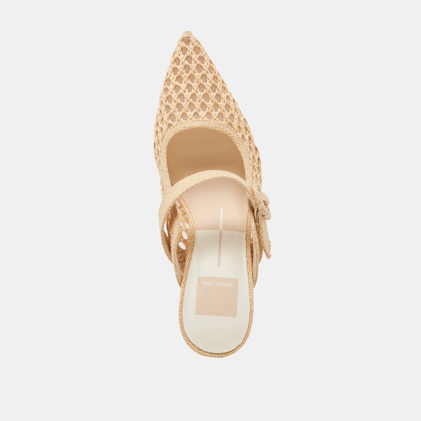 Dolce Vita KEEKEE HEELS LT NATURAL WOVEN RAFFIA