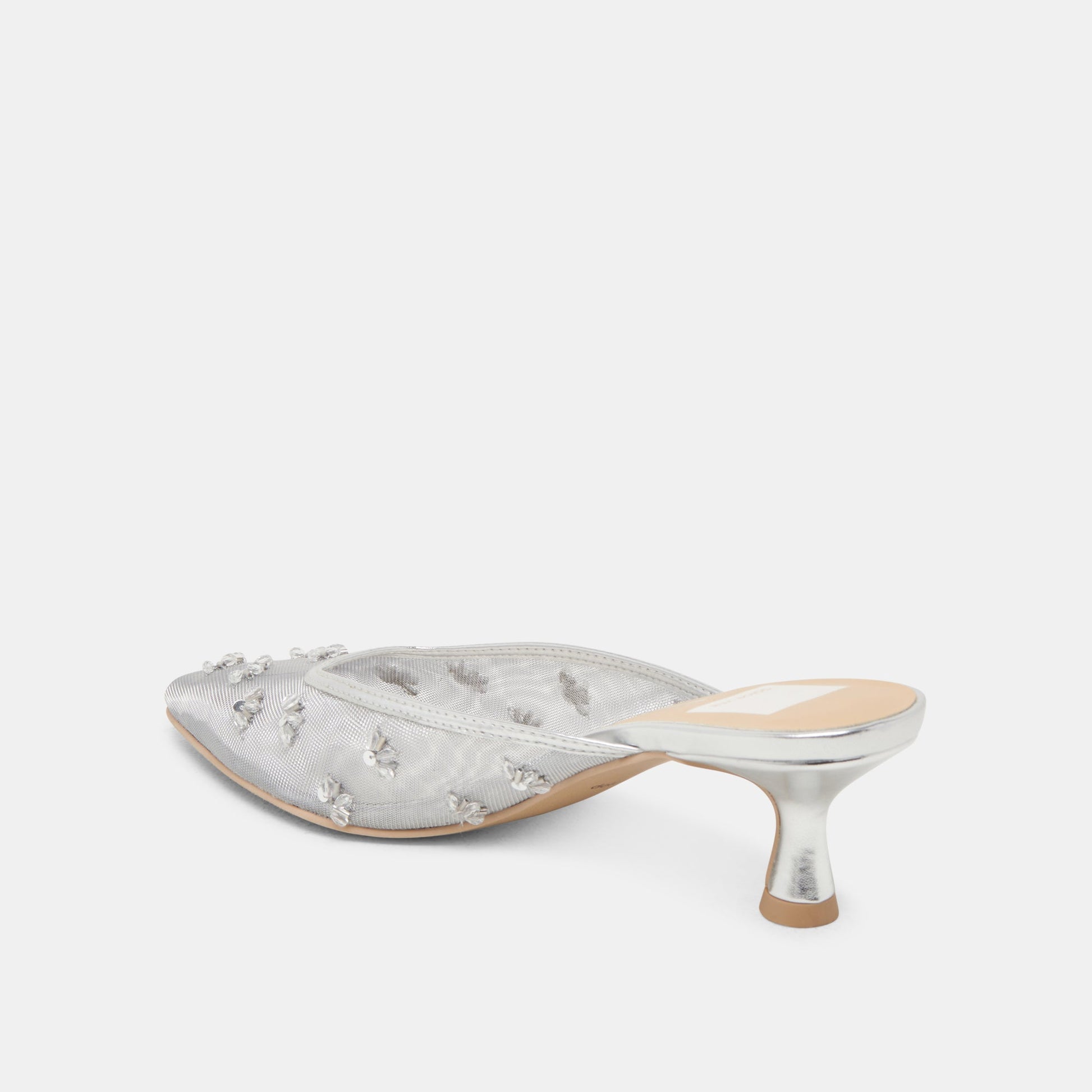 Dolce Vita CLARA HEELS SILVER MESH