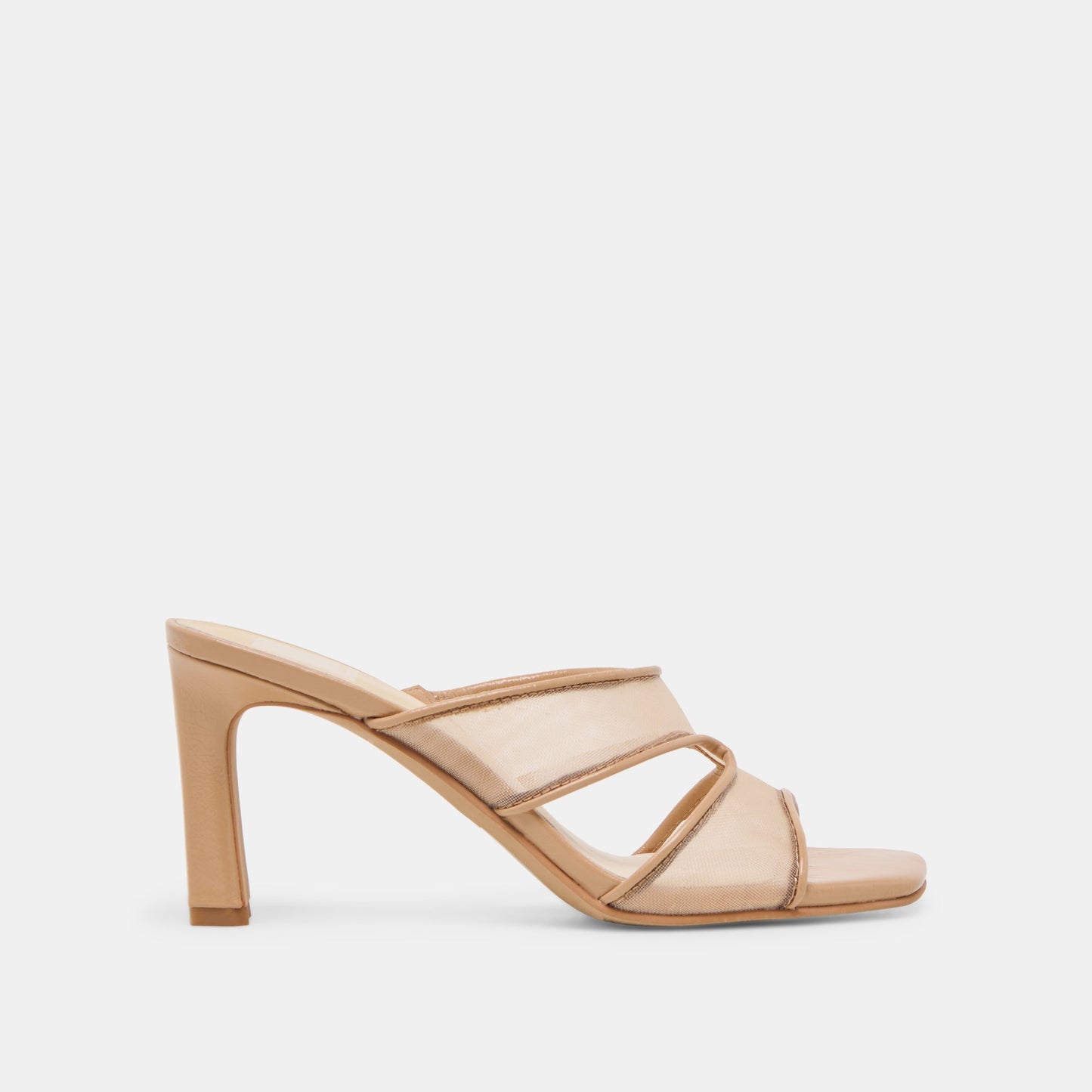 Dolce Vita Gitel Light Tan Mesh Heels