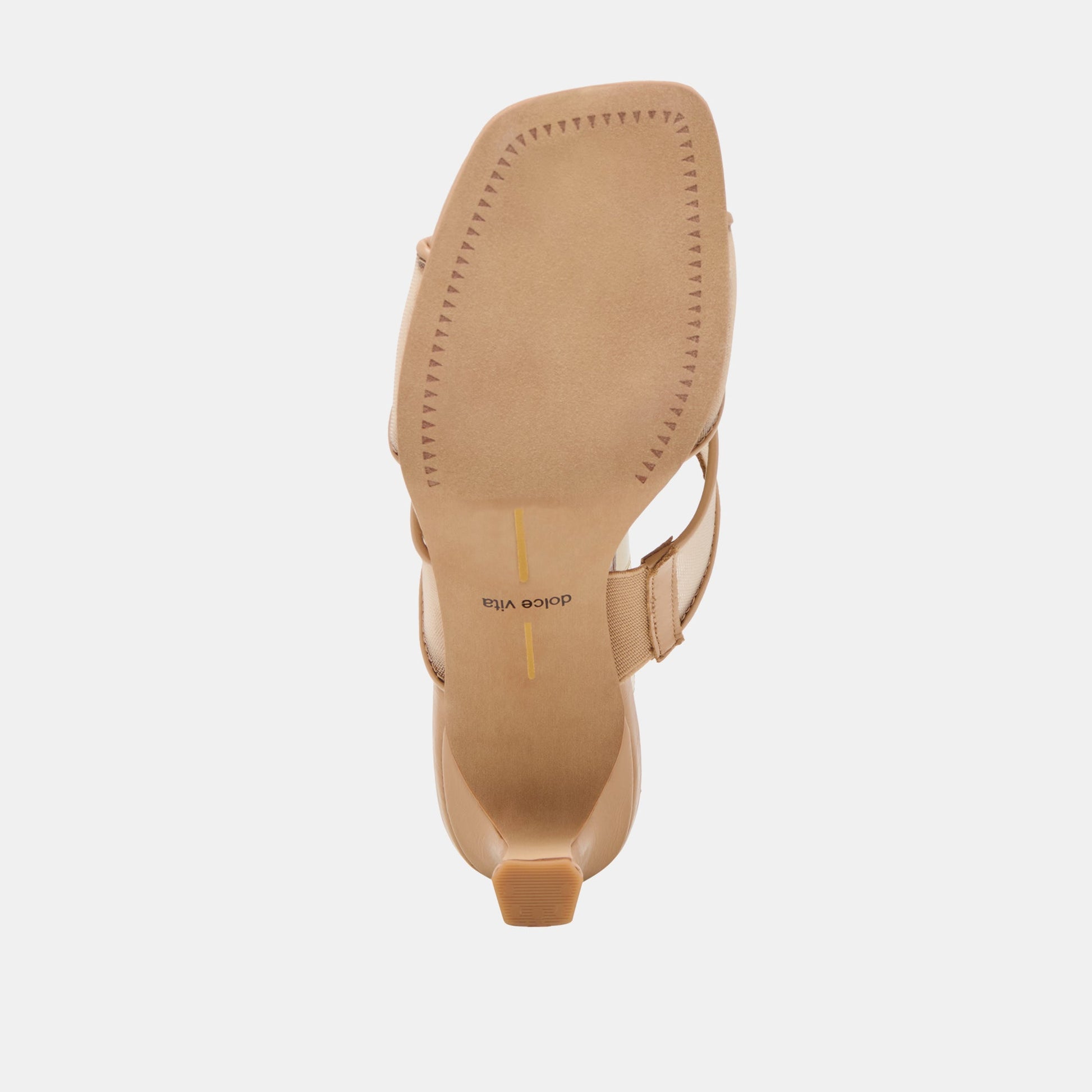 Dolce Vita Gitel Light Tan Mesh Heels