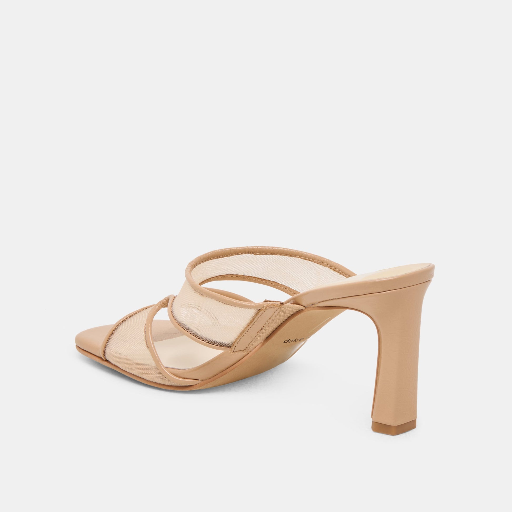 Dolce Vita Gitel Light Tan Mesh Heels