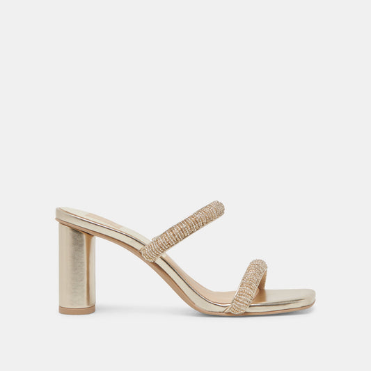 Dolce Vita NOLAH HEELS GOLD MULTI BEADS