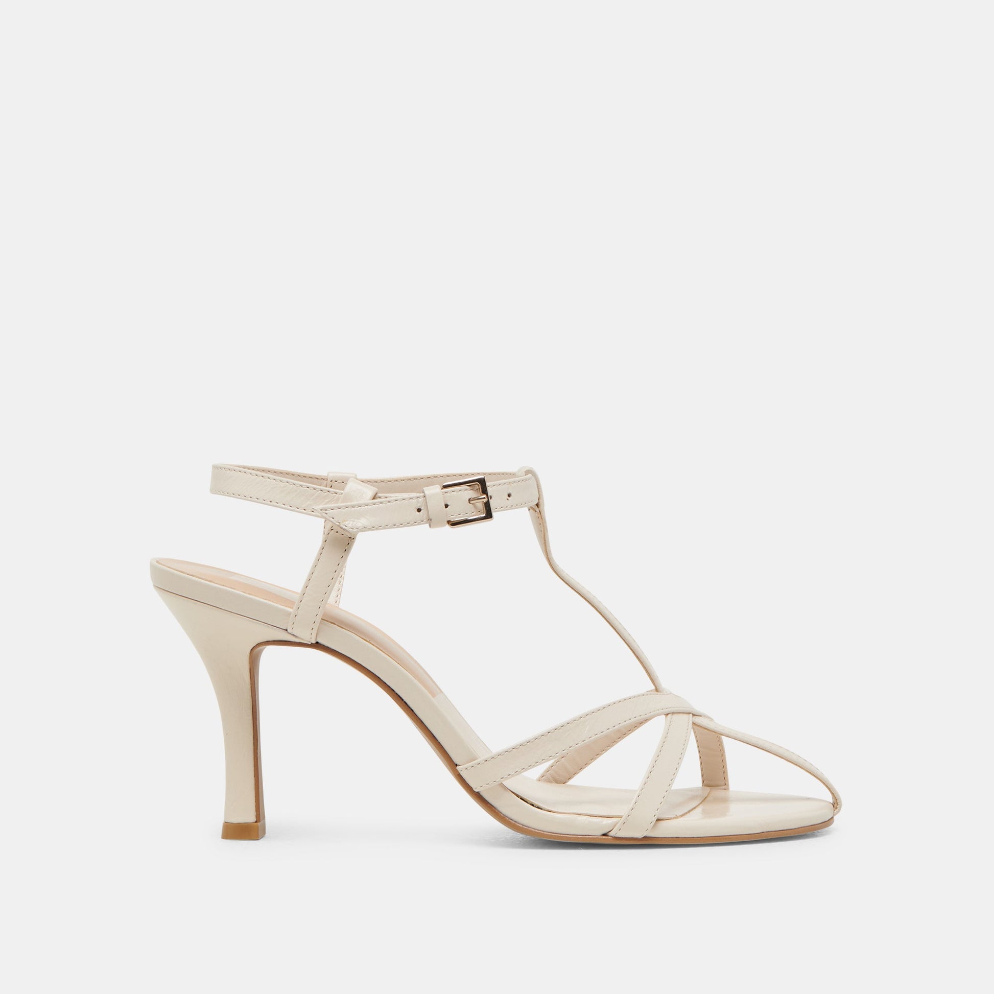 Dolce Vita LIANE HEELS BONE CRINKLE PATENT