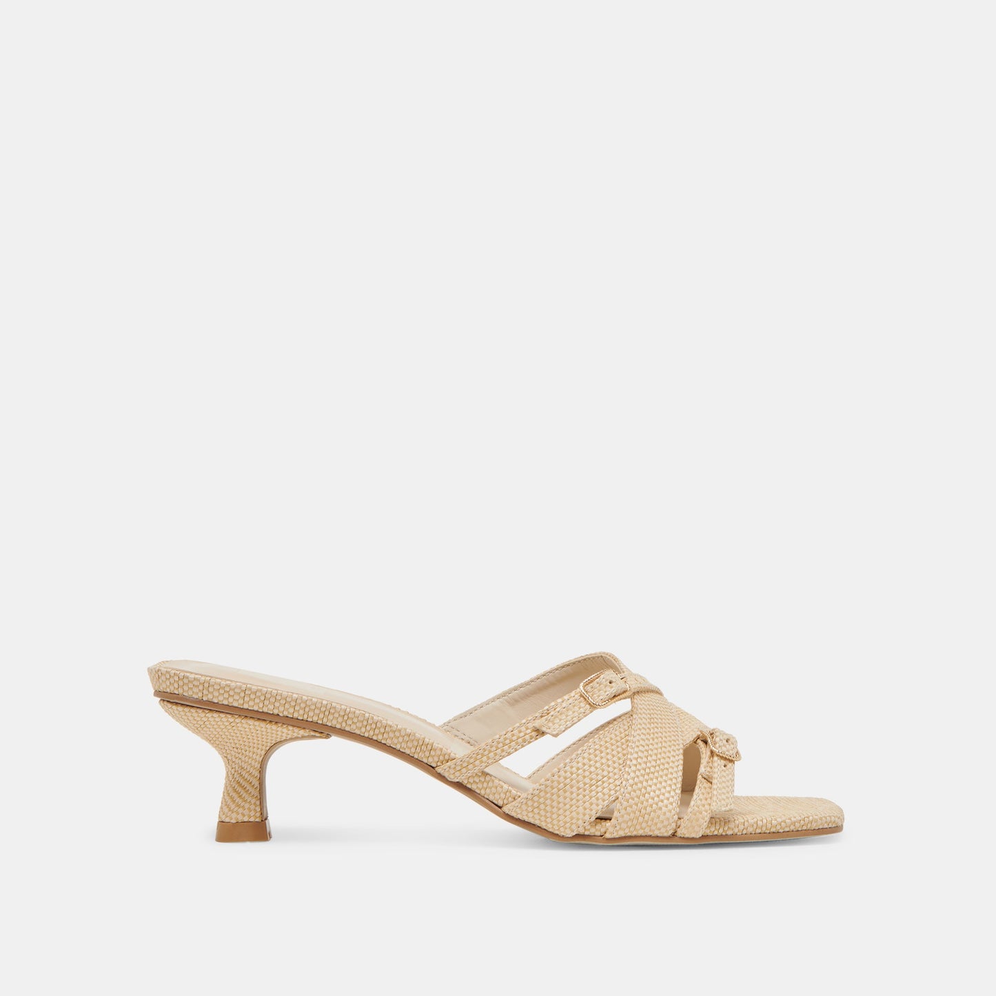 Dolce Vita BRYANT HEELS NATURAL WOVEN RAFFIA