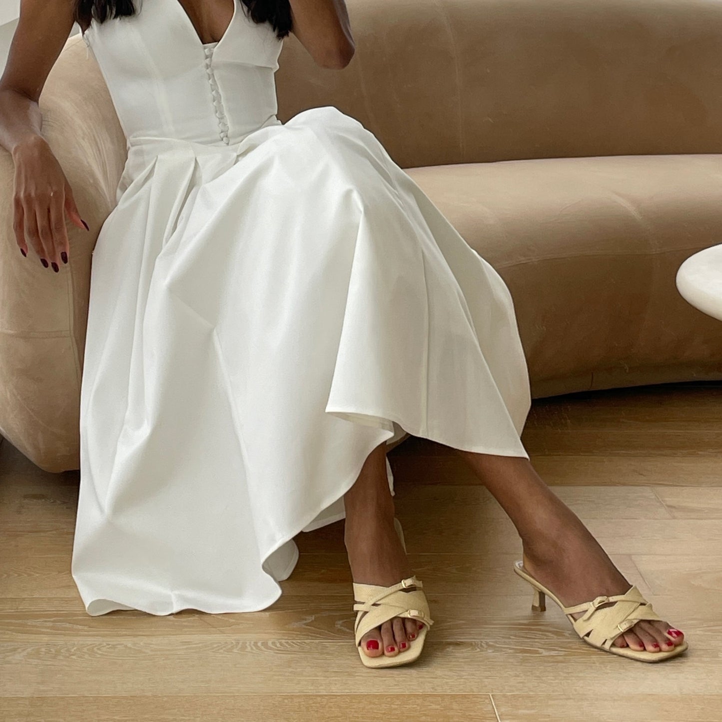 Dolce Vita BRYANT HEELS NATURAL WOVEN RAFFIA